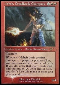 Neheb, Dreadhorde Champion - Secret Lair