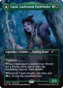Casal, Lurkwood Pathfinder - Universes Beyond Magic reprints