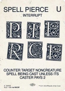 Spell Pierce 1 - Secret Lair x MSCHF: The Zeta Set