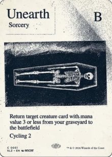 Unearth 1 - Secret Lair x MSCHF: The Zeta Set