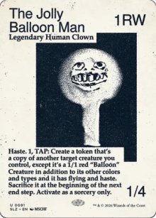 The Jolly Balloon Man 1 - Secret Lair x MSCHF: The Zeta Set