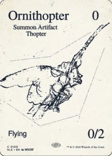 Ornithopter 1 - Secret Lair x MSCHF: The Zeta Set