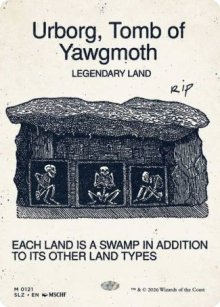 Urborg, Tomb of Yawgmoth 1 - Secret Lair x MSCHF: The Zeta Set
