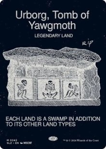 Urborg, Tomb of Yawgmoth 2 - Secret Lair x MSCHF: The Zeta Set