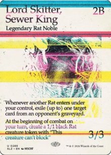 Lord Skitter, Sewer King 3 - Secret Lair x MSCHF: The Zeta Set