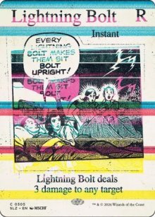 Lightning Bolt 3 - Secret Lair x MSCHF: The Zeta Set