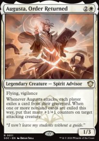 Augusta, Order Returned - Secrets of Strixhaven Commander Decks