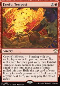 Fateful Tempest - Secrets of Strixhaven Commander Decks