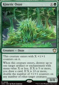 Kinetic Ooze - Secrets of Strixhaven Commander Decks