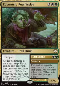 Eccentric Pestfinder - Secrets of Strixhaven Commander Decks