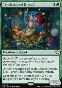 Tendershoot Dryad - Secrets of Strixhaven Commander Decks