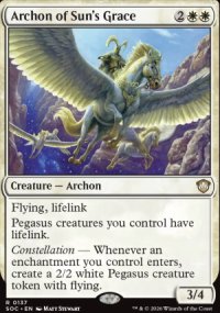 Archon of Sun's Grace - Secrets of Strixhaven Commander Decks
