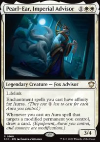 Pearl-Ear, Imperial Advisor - Secrets of Strixhaven Commander Decks