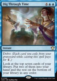 Dig Through Time - Secrets of Strixhaven Commander Decks