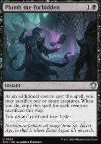 Plumb the Forbidden - Secrets of Strixhaven Commander Decks