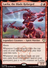 Laelia, the Blade Reforged - Secrets of Strixhaven Commander Decks