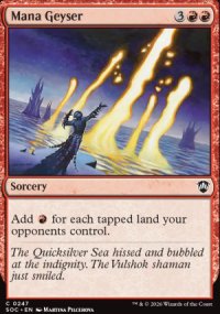 Mana Geyser - Secrets of Strixhaven Commander Decks