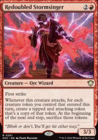 Redoubled Stormsinger - Secrets of Strixhaven Commander Decks