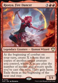 Rionya, Fire Dancer - Secrets of Strixhaven Commander Decks