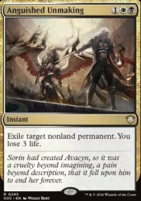 Anguished Unmaking - Secrets of Strixhaven Commander Decks