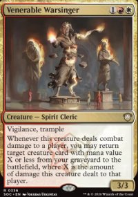 Venerable Warsinger - Secrets of Strixhaven Commander Decks