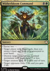 Witherbloom Command - Secrets of Strixhaven Commander Decks
