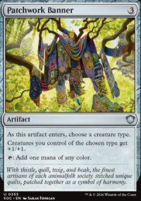 Patchwork Banner - Secrets of Strixhaven Commander Decks