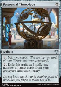 Perpetual Timepiece - Secrets of Strixhaven Commander Decks