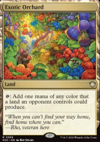 Exotic Orchard - Secrets of Strixhaven Commander Decks