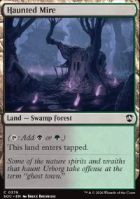 Haunted Mire - Secrets of Strixhaven Commander Decks