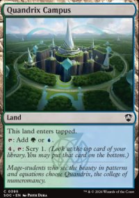 Quandrix Campus - Secrets of Strixhaven Commander Decks