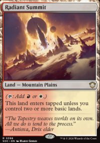 Radiant Summit - Secrets of Strixhaven Commander Decks