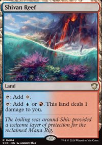 Shivan Reef - Secrets of Strixhaven Commander Decks
