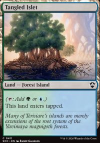 Tangled Islet - Secrets of Strixhaven Commander Decks