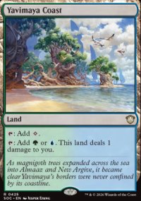 Yavimaya Coast - Secrets of Strixhaven Commander Decks