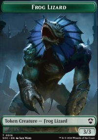 Frog Lizard - Secrets of Strixhaven Commander Decks