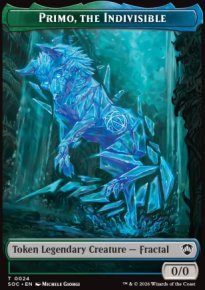Primo, the Indivisible Token - Secrets of Strixhaven Commander Decks