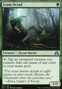 Loam Dryad - Shadows over Innistrad