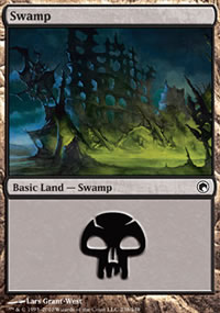 Swamp 1 - Scars of Mirrodin
