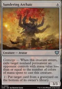 Sundering Archaic - Secrets of Strixhaven