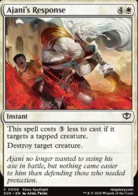 Ajani's Response - Secrets of Strixhaven