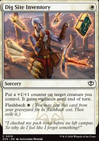 Dig Site Inventory - Secrets of Strixhaven
