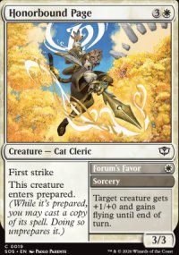 Honorbound Page - Secrets of Strixhaven