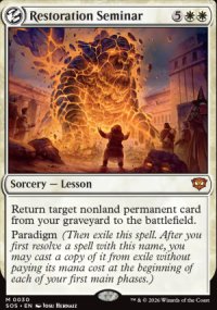 Restoration Seminar - Secrets of Strixhaven