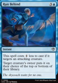 Run Behind - Secrets of Strixhaven