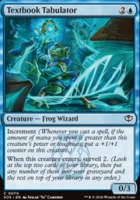 Textbook Tabulator - Secrets of Strixhaven
