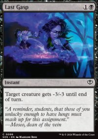 Last Gasp - Secrets of Strixhaven