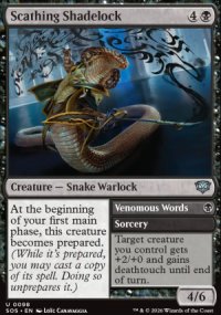 Scathing Shadelock - Secrets of Strixhaven