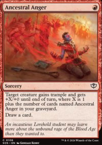 Ancestral Anger - Secrets of Strixhaven