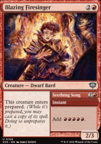 Blazing Firesinger - Secrets of Strixhaven